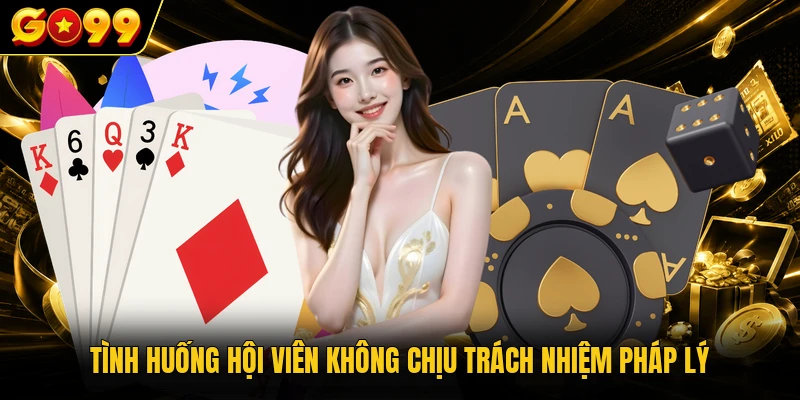 Tình huống hội viên không chịu trách nhiệm pháp lý