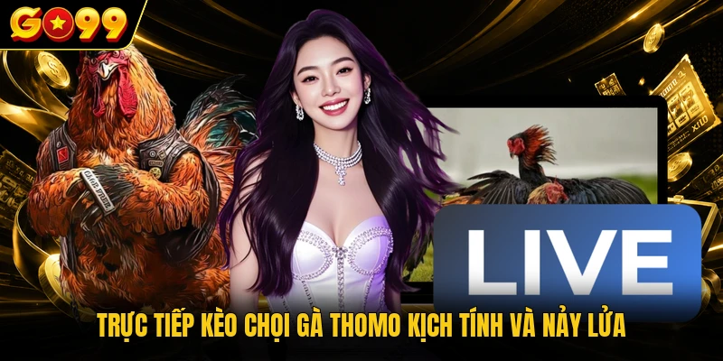 Trực tiếp kèo chọi gà Thomo kịch tính và nảy lửa